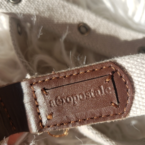 Cream aéropostale belt - Picture 4 of 5
